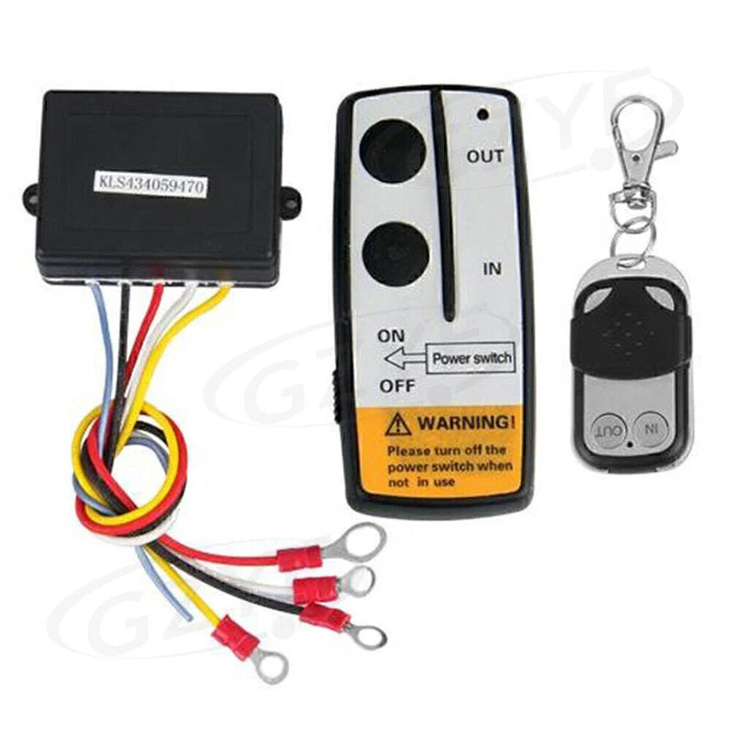 Truck Jeep ATV Warn Ramsey Wireless RC Winch Kit 12V 50FT