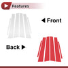 Toyota Avalon (2005-2012) Silver Tone 6 Pcs Car Door Window Trim
