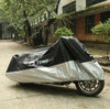 Motorcycle Cover 190T UV 295x110x140cm Waterproof Rain Dust Protector XXXXL