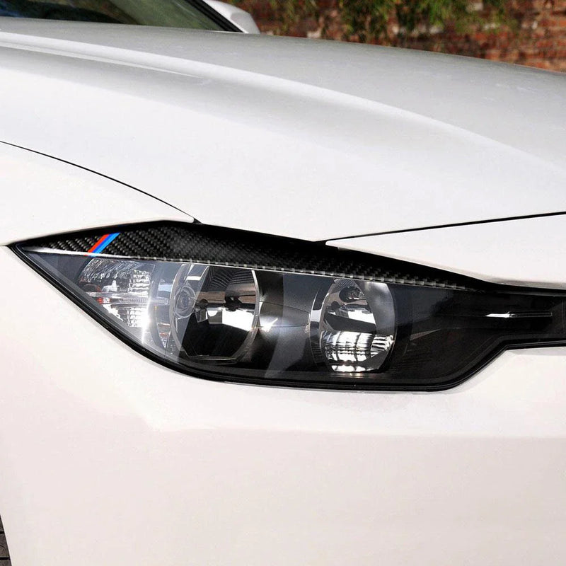 BMW F30 3 Series Carbon Fiber Eyelids (2012-2019)