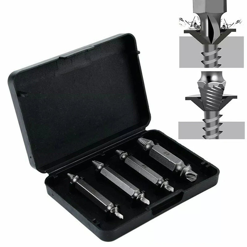 Efficient Repair Solutions 9PCS Left Handed Screw Extraction Tool Set