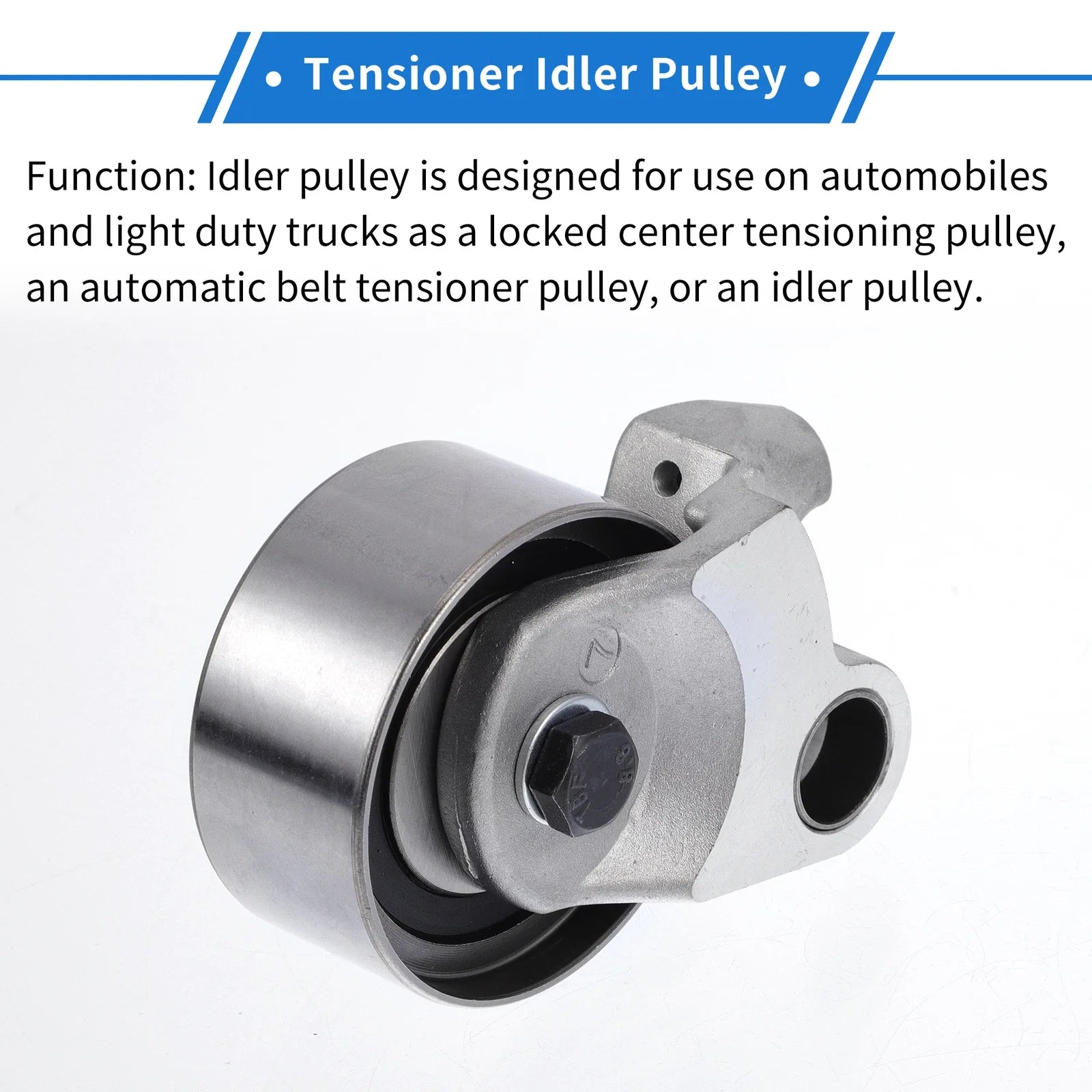 Drive Belt Idler Pulley for Toyota Hilux (2004-2018) 1 x Quality Replacement