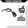 Dodge Ram 2-Pin Alternator Plug Pigtail Harness