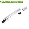 Hyundai Kia Picanto Silver Tone Rear Left Exterior Door Handle (2011-2016)