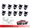 Mitsubishi L200 Triton 10 x Front Bumper Cover Clips (1995-2004)