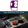 Jeep Grand Cherokee 2014-2015 - Purple ABS Gear Shift Knob Cover