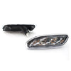 Mercedes W203 C Class Clear Front LED Light Bar Side Marker (2001-2007)