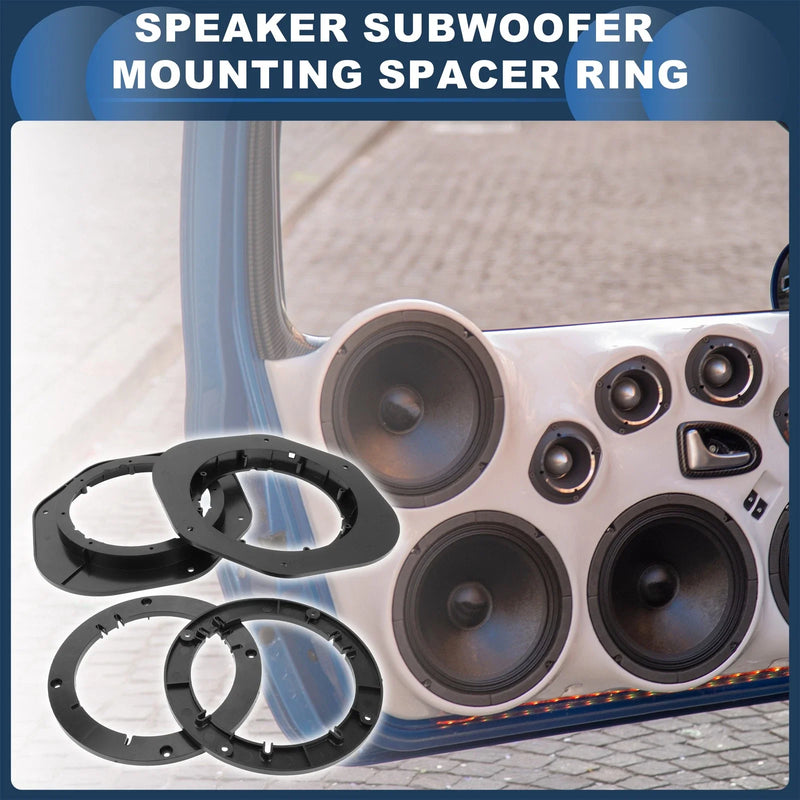 Toyota 4 x Speaker Spacer Ring Tweeter Adaptor 6x9–6.5