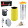 Yamaha Rhino 660 Air Filter Guide Cage Cap Oil Filter Kit (2004-2007)