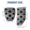 Subaru Legacy 3 x Accelerator & Brake Pedal Covers (1990-2007)