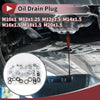 Car, Motorcycle, Boat Set M10x1 M12x1.25 Engine Oil Drain Plug with Gasket