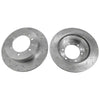 Nissan Patrol Rear Slotted Drilled Disc Brake Rotors 2.8 3.0 4.2 4.5