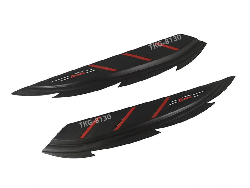 Isuzu D-Max Dmax Headlight Eyebrow Eyelid Covers (2016-2017)