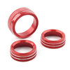 Dodge Challenger 2015-2024 Red Air Conditioner Switch Knob