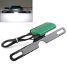 Motorcycle Green LED Brake Tail Light License Plate Mount Holder Bracket