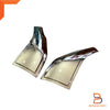 Toyota Hiace Commuter Chrome Front Side Hood Body Cover Trim (2005-2019)