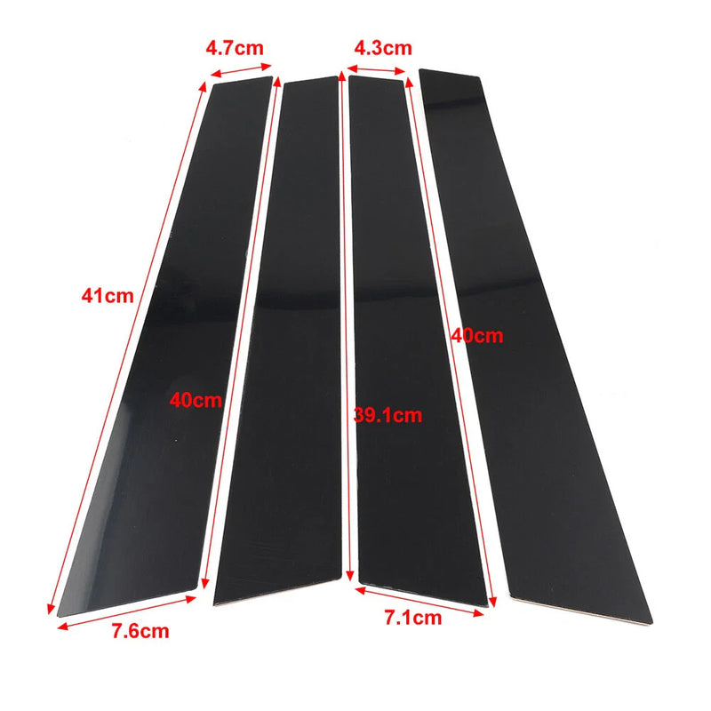 Porsche Panamera Pillar Door Window Cover Trim (2009-2016)