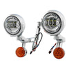 Harley Electra Glide LED Fog Light Bracket (1994-2023)