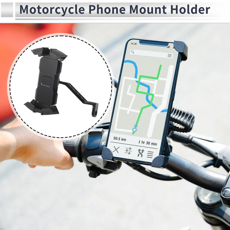 Motorcycle Mount / 4.7-6.8 in / Motorcycle Phone Mount Holder