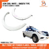 Mazda BT-50 Ute 4PC White Front Fender Flare Wheel Arch (2012-2019)