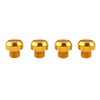 M10 Screws - Gold 4 x Universal Motorcycle Mirror Hole Blanking Plugs