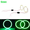 Universal Car 70MM 12V LED Halo Ring DRL Fog Headlights