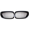 BMW 3-Series E46 Coupe Gloss Black Front Kidney Grille (2003-2006)