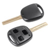 Lexus Car Black 3 x Buttons Replacement Key Fob Shell Case