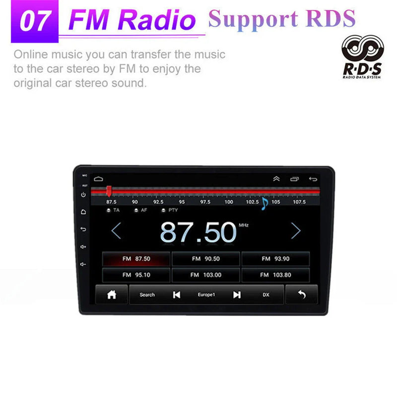 SAAB 9-3 9" Car Android 13 Stereo Radio GPS Navigation (2007-2011)
