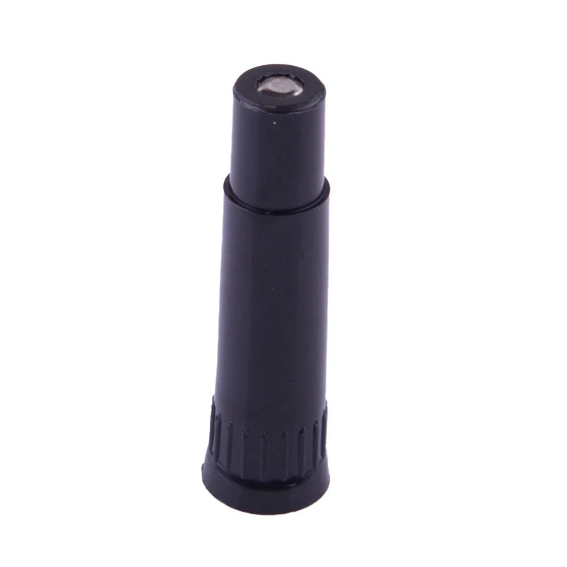 Car Truck 8 x Black Tyre Valve Stem Cap Extensions