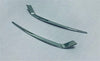 Toyota Prius ABS Chrome Rear Fog Light Cover Trim (2023-2024)