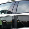 Subaru Forester 6Pcs Black Door Window Trim Covers (2019-2023)