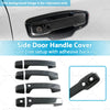 Mitsubishi Triton L200 Carbon Fiber Side Door Handle Covers (2023-2025)