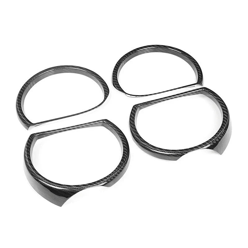 Dodge Challenger SRT 2015-2023 Carbon Fiber Headlight Ring Cover Trim