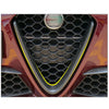 Real Carbon Fiber Parts Front Bumper Grille Cover Fits Alfa Romeo Giulia 17-18