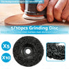 Angle Grinder 100mm 5 x Rust Removal Poly Strip Disc Wheel