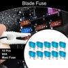 Car Blade Fuse / 60A / Maxi Fuse (10 Pcs)