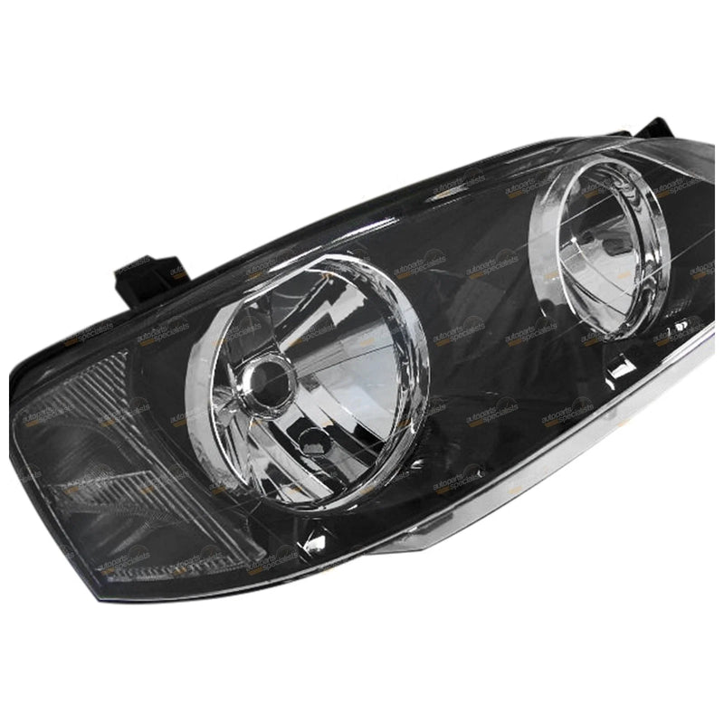 Ford BA BF Falcon Fairmont RH Headlight BLACK (2002 - 2006)