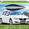 BMW F32 Carbon Fiber Headlight Eyebrow Cover (2012 - 2017)