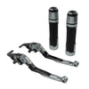 BMW R1200GS Folding Extendable Brake Clutch Levers & Grips (2013-2018)