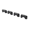 Dirt Pit Bike ATV Black 22mm 7/8" Handlebar Mount Clamp Riser