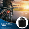 Motorcycle Air Filter 44-46mm Universal Rubber Foam Black 1 Set