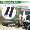 Motorcycle 7/8" 22mm Hand Grips Blue