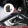 Hyundai Sonata 2011-2014 Black Brown Faux Leather Gear Shift Knob Cover