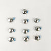 10x Spece Cap Glass Nut Chrome Fits Nissan Hardbody Navara D21 Pickup 1986-97