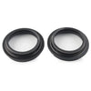 Cycle Front Fork Damper Shock Absorber Black Dust Seals (41X52.5MM)
