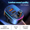 Vehicle Bluetooth FM Transmitter Car Radio Adapter with USB Charger