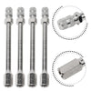 Car Truck Van 4x 100mm Metal Tire Wheel Valve Extension Cap Stem