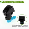 Ford Edge Windshield Washer Nozzles & Y Hose Connectors (2011-2015)