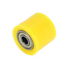 Motorcycle ATV Quad 8mm Chain Roller Pulley Tensioner Wheel Guide Yellow